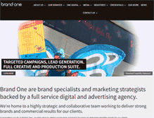 Tablet Screenshot of brand-one.com.au